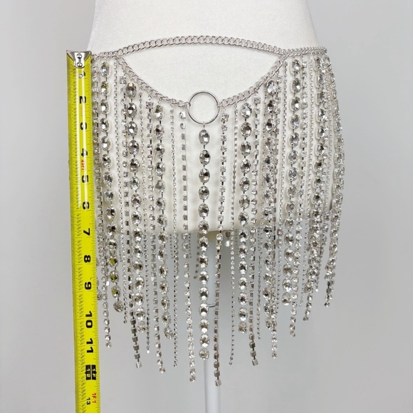 Camila Coelho Penny Skirt in Silver - Picture 8 of 8